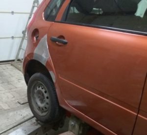 Рихтовка и покраска автомобиля Калина